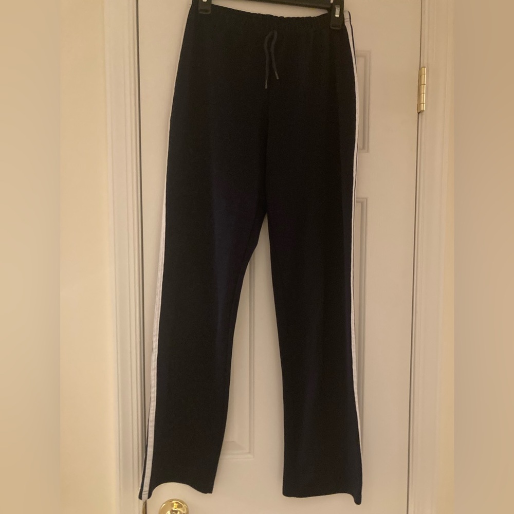 Size Medium navy blue exercise/leisure pants